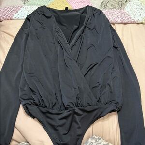 Express Black XS bodysuit